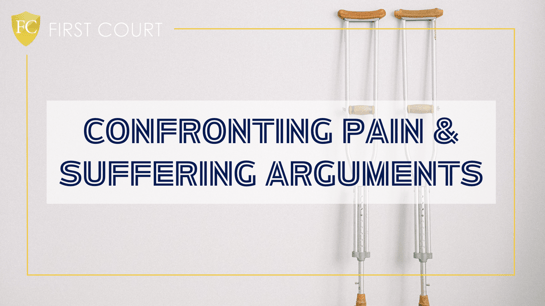 Confronting Pain & Suffering Arguments